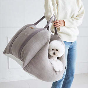 Waterproof Mesh Pet Car Seat Carrier Basket