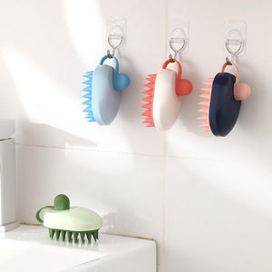 Transform Your Pet's Bathing Experience with the Soft Gel Pet Bath Shampoo Massage Brush